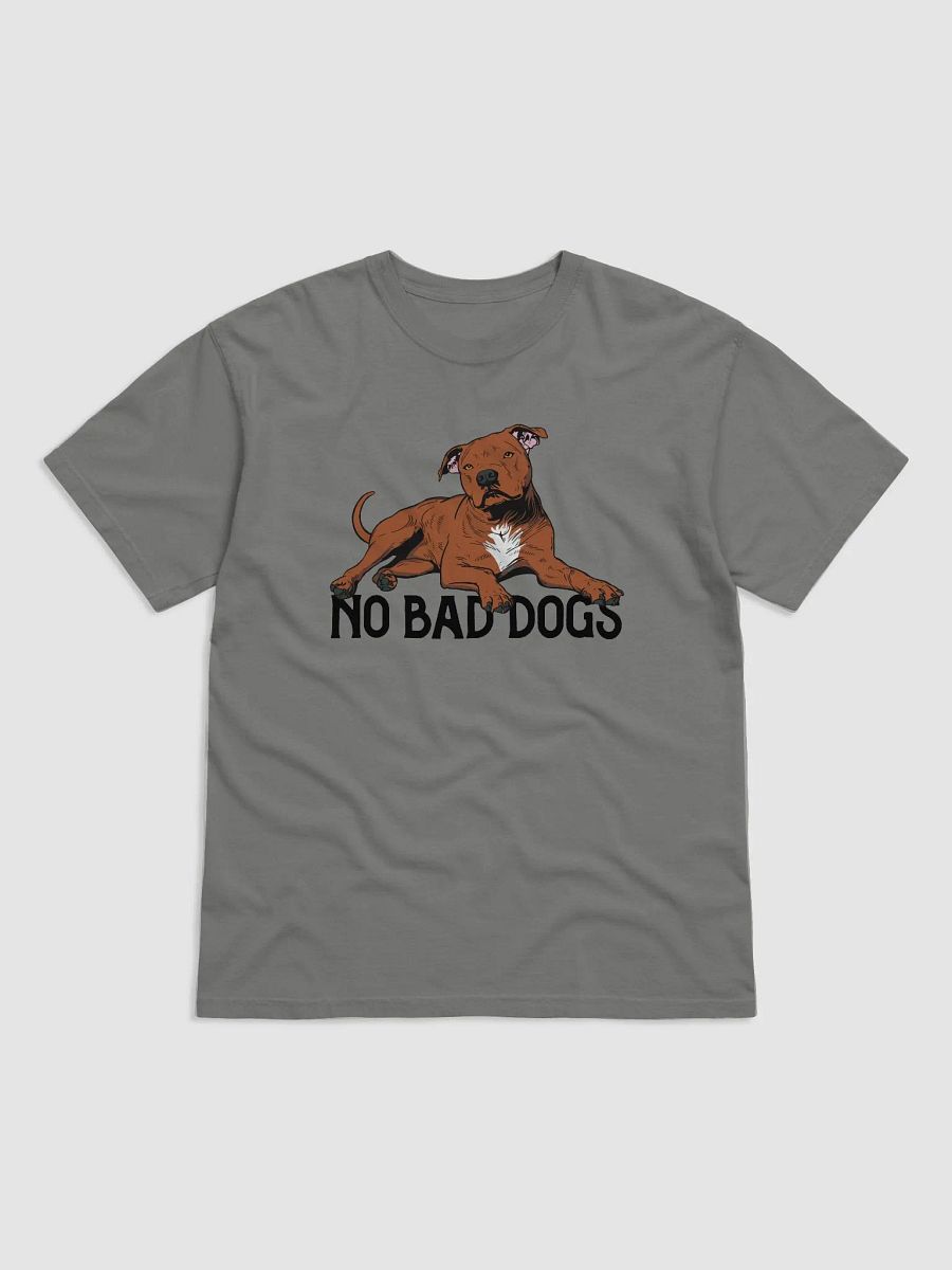 No Bad Dogs T-Shirt of a Pitbull Terrier (Red) | Funny T-Shirt for Pittie and Staffordshire Owners product image (24)