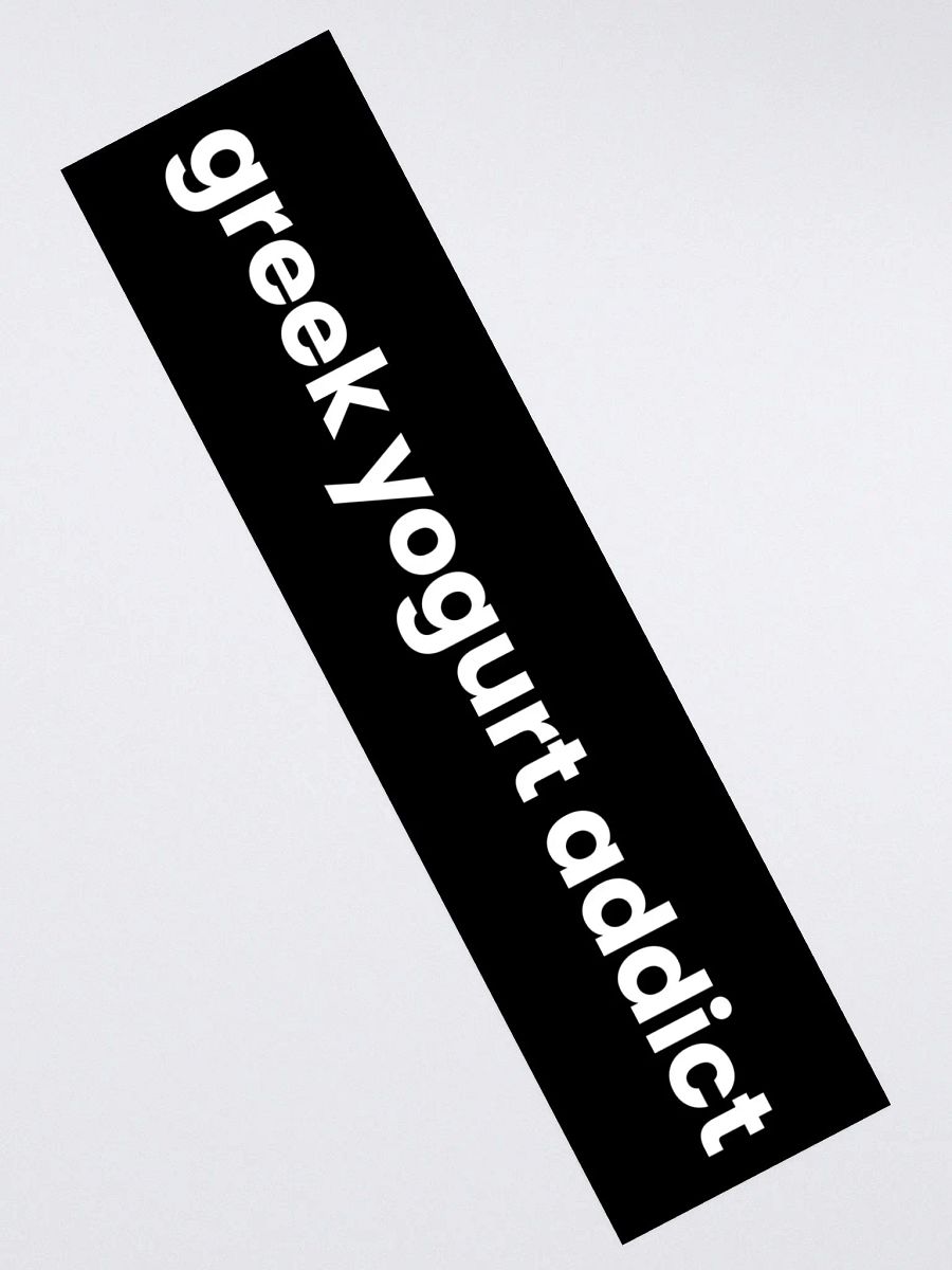 "greek yogurt addict" sticker product image (2)
