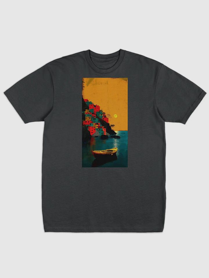 Coastal Village Sunset Men's Tee product image (1)
