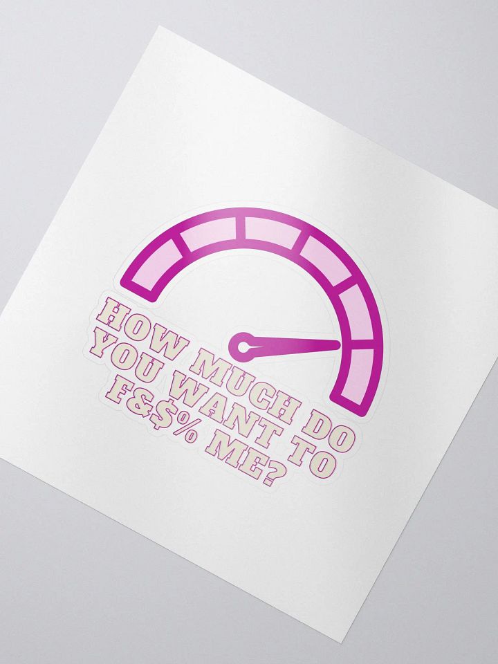How Much Sticker product image (2)