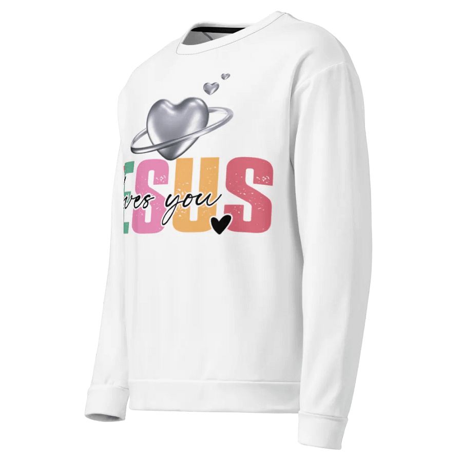 Metallic Love All-Over Sweatshirt product image (3)