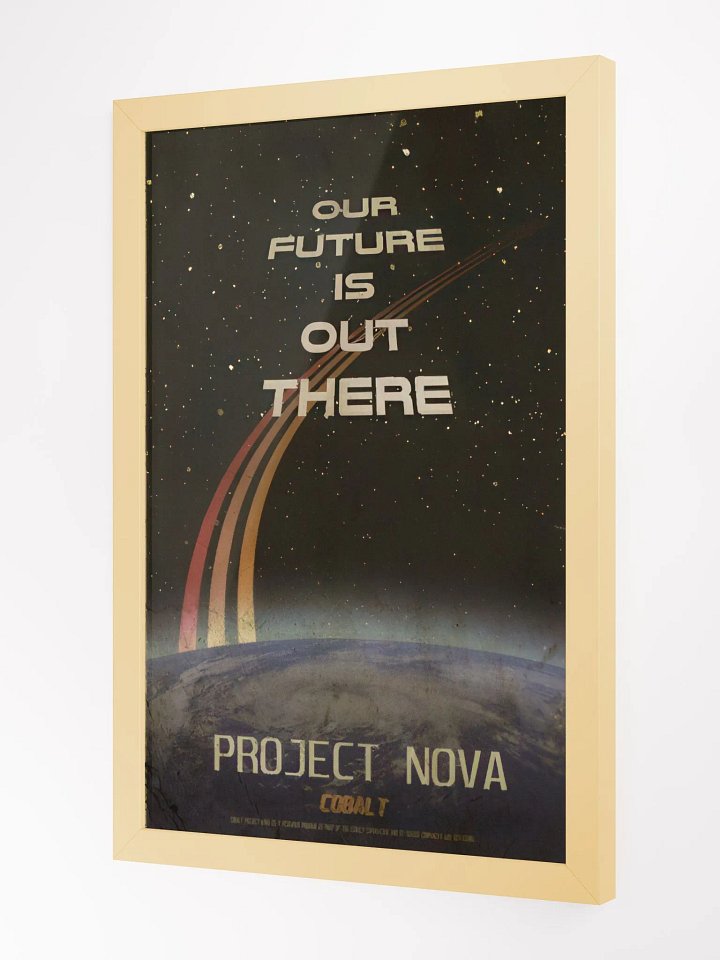 Cobalt Project Nova Framed Poster product image (11)