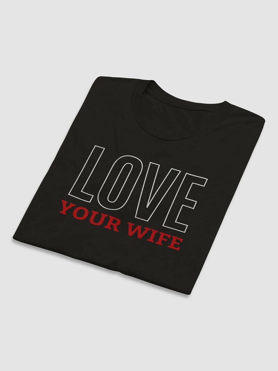 Love Your Wife - Husband's Couple Shirt (Black, Navy) product image (3)