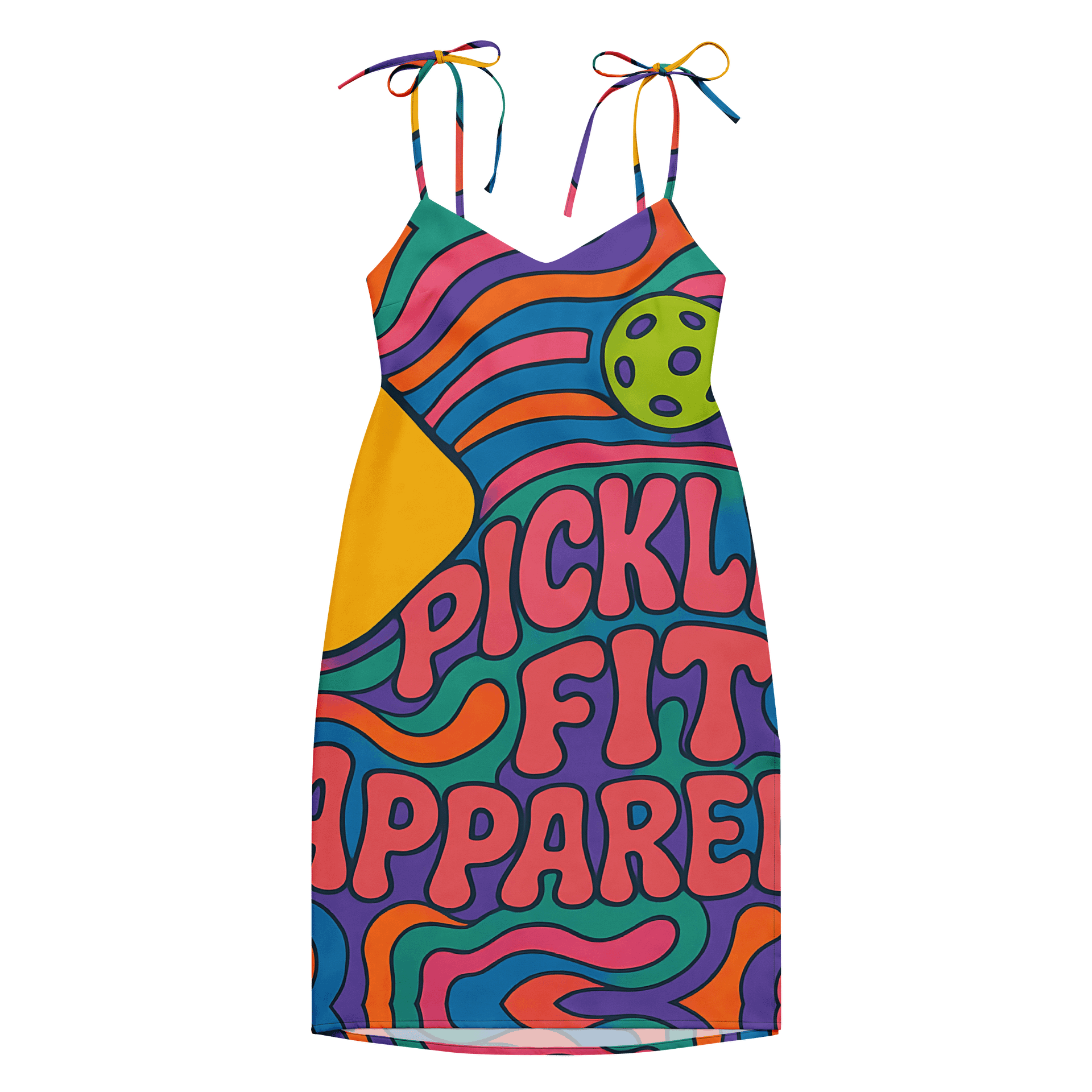 Pickle Fit Apparel All-Over Print Slip Dress product image (1)