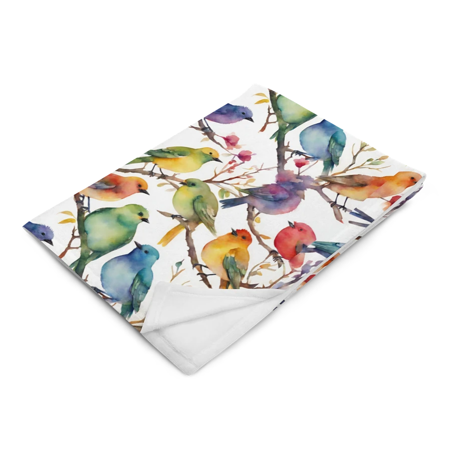 Multi Coloured Birds Blanket product image (3)