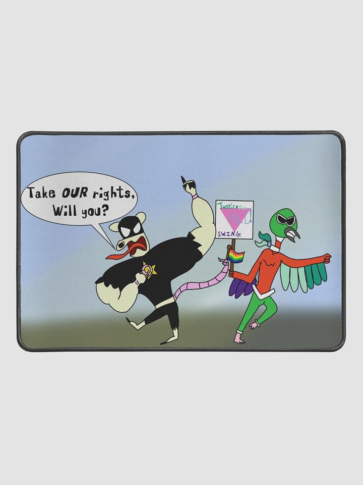 Vermili and Eudo Pride Desk Mat product image (1)