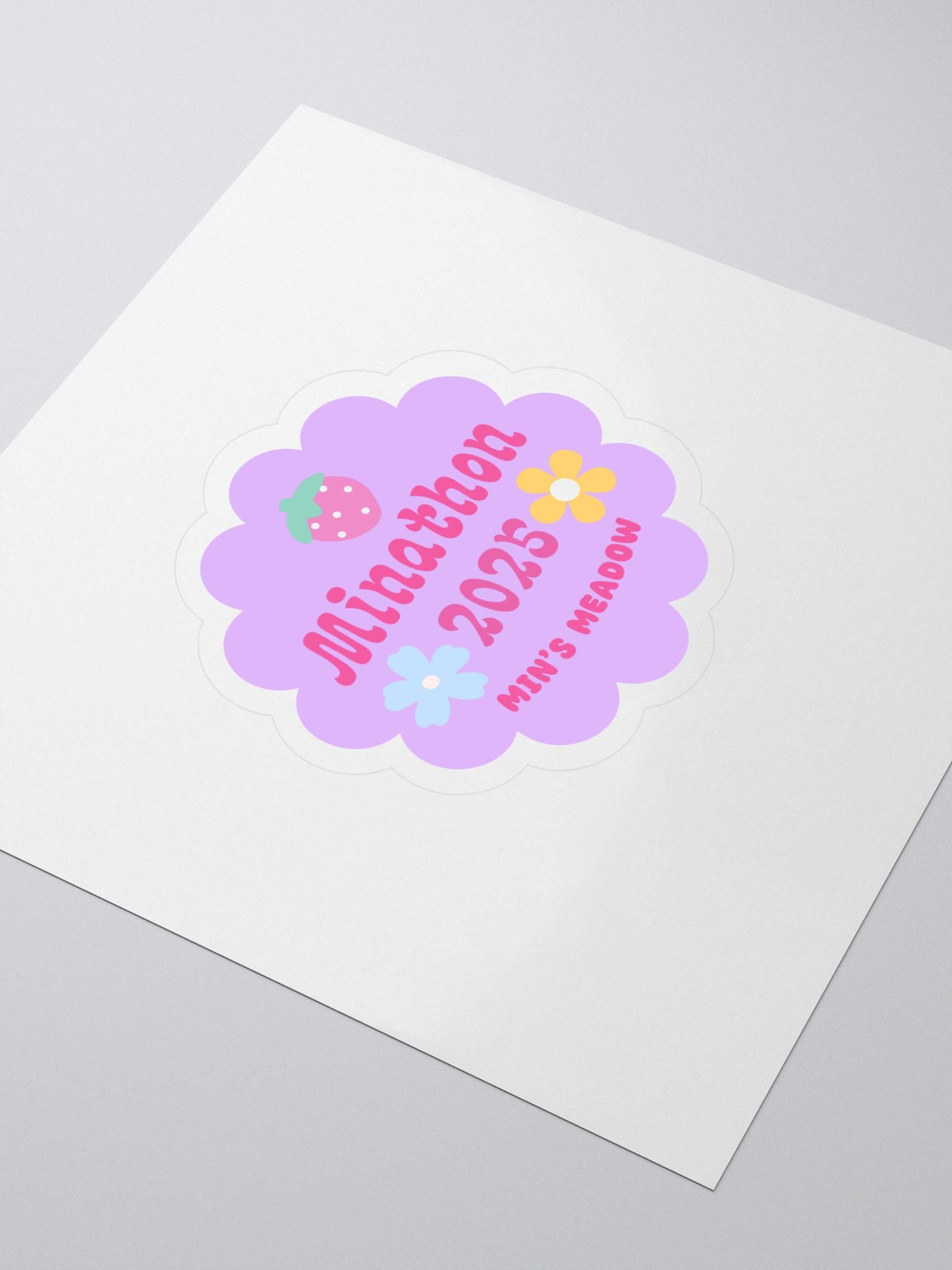 Minathon 2025 Sticker [LIMITED EDITION] product image (3)