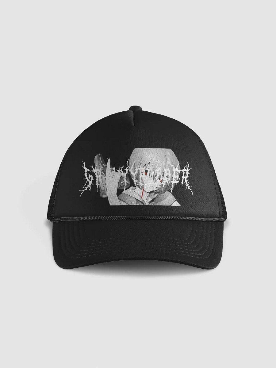 gravyy rei gun trucker hat black product image (1)