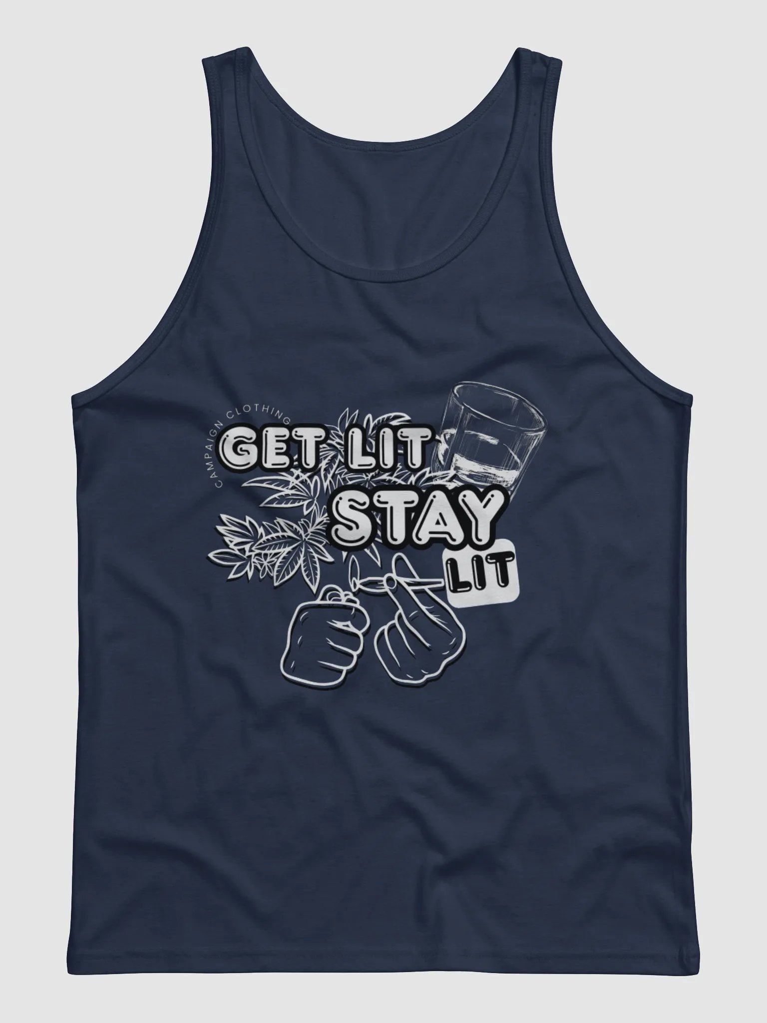 [Stoner's Haven] Stay Lit Tank Top product image (4)