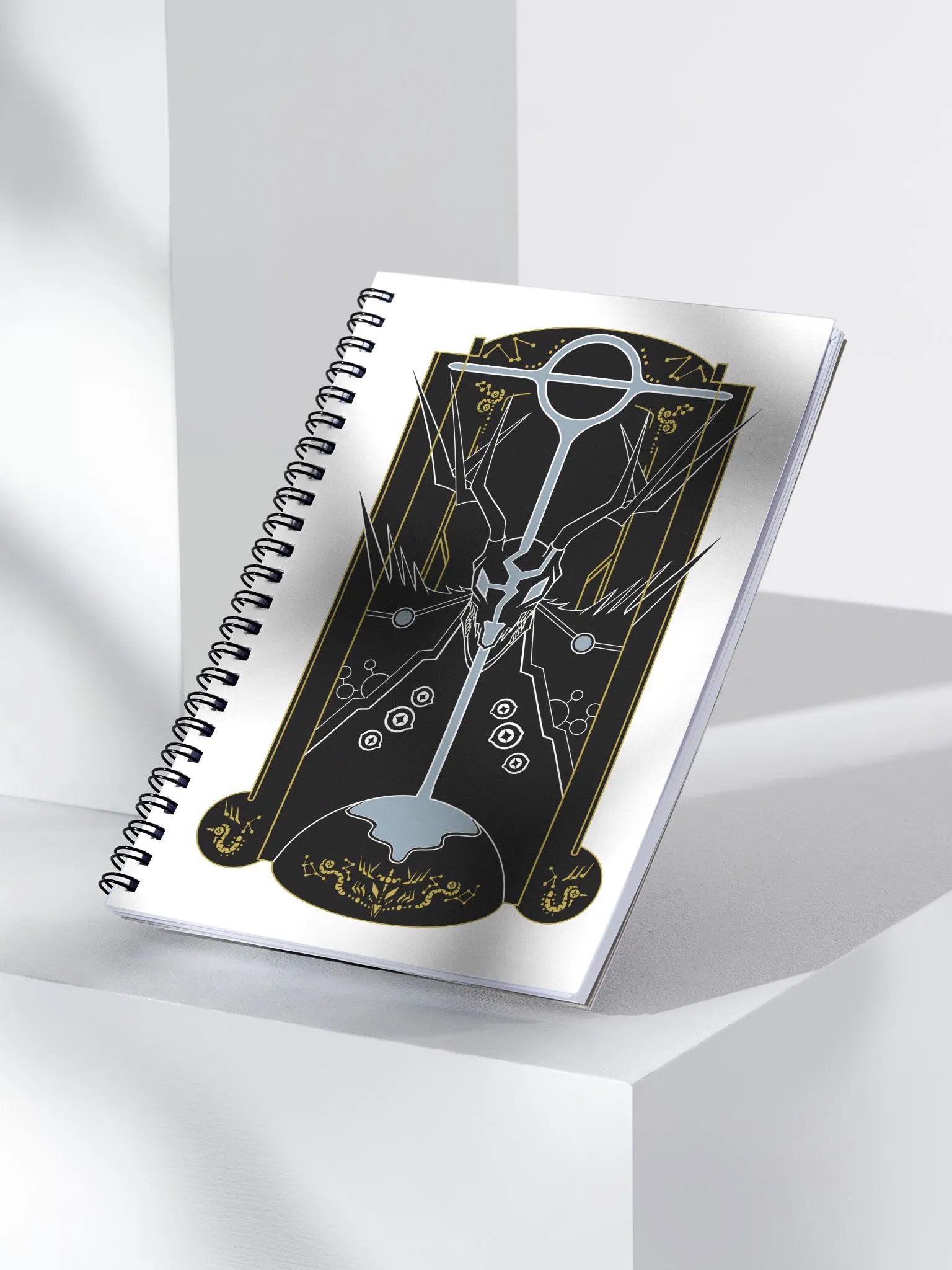 Blue Blight Sigil Spiral Notebook product image (3)