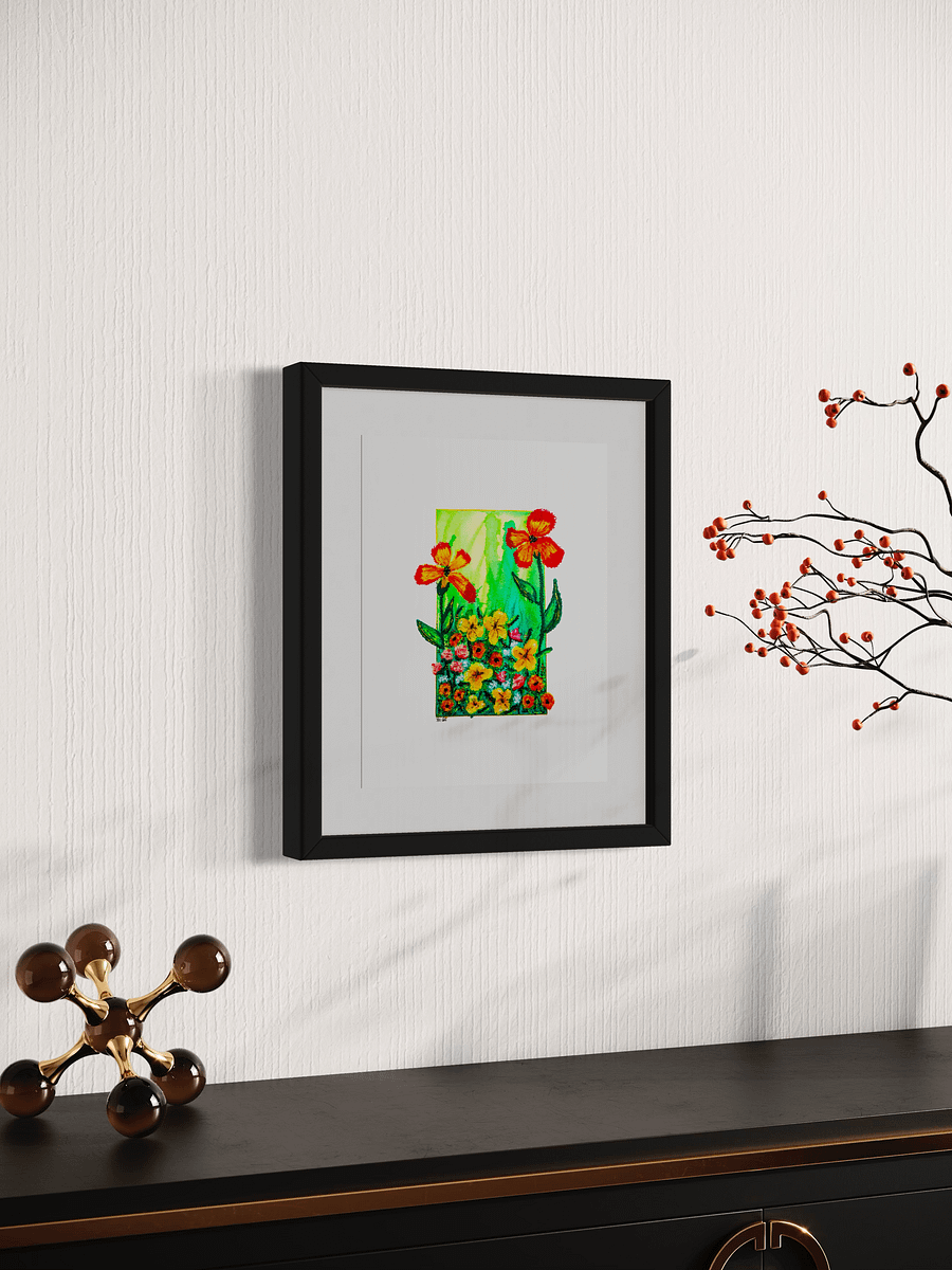 Red & Orange Flowers Print product image (3)