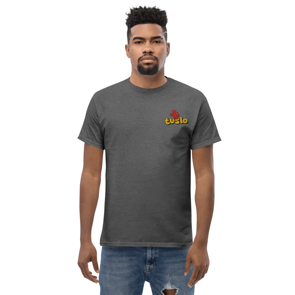 TU-SLO UNISEX EMBROIDERED HEAVY TEE product image (8)