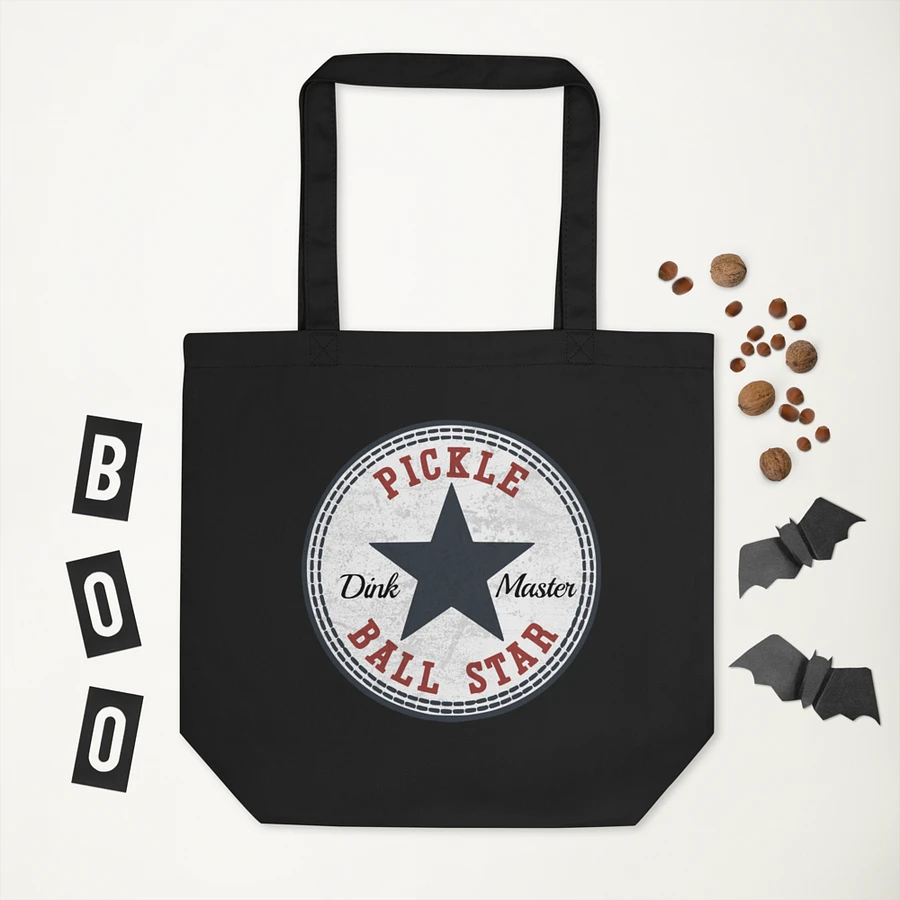 Pickleball Star Canvas Tote product image (3)