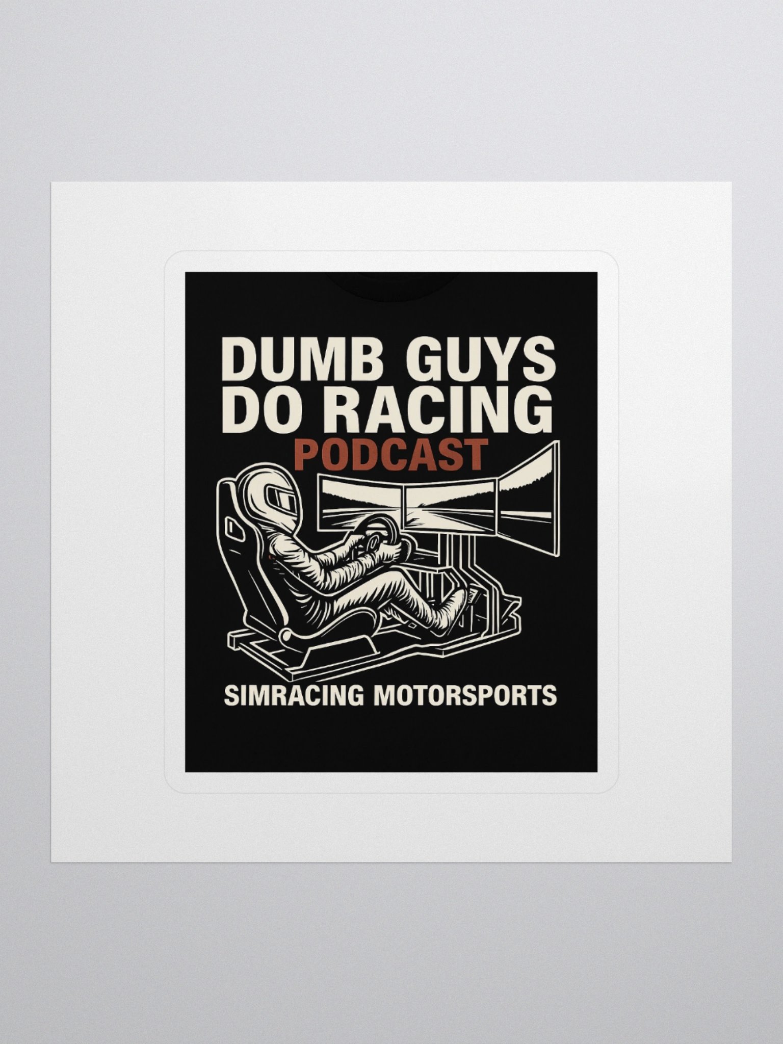 DGDR Podcast Kiss Cut Stickers product image (1)