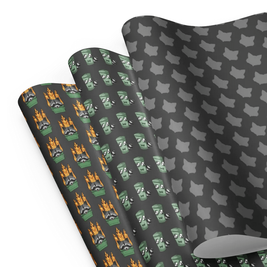 Trash wrapping paper product image (8)