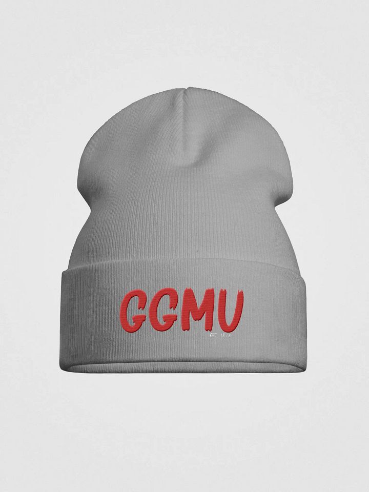 GGMU Red Knit Beanie product image (2)