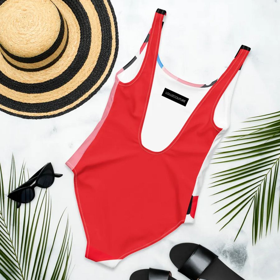 Abstract Vivid Expression All-Over Swimsuit product image (7)