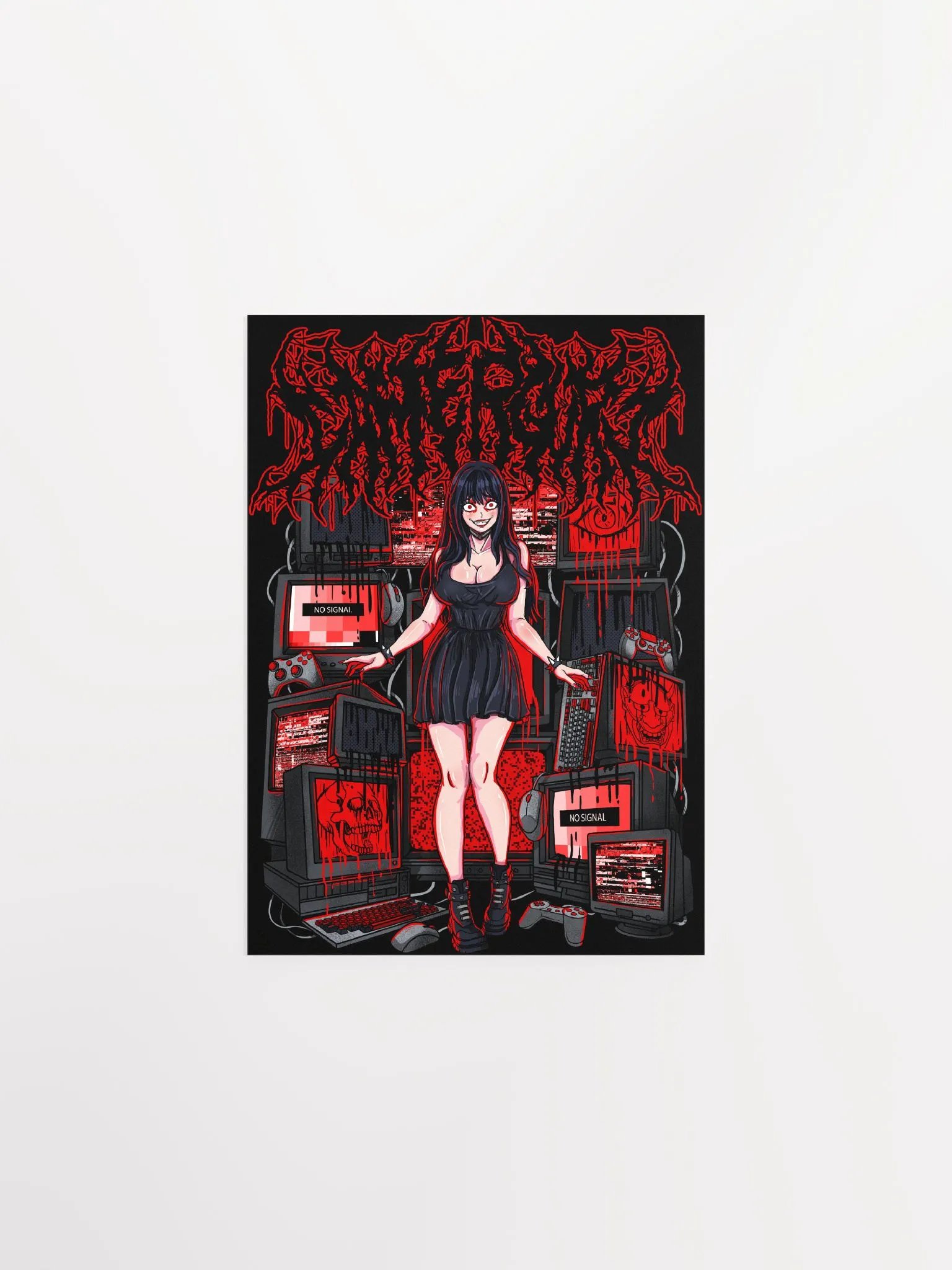 METAL GAMER GURL POSTER!! product image (3)