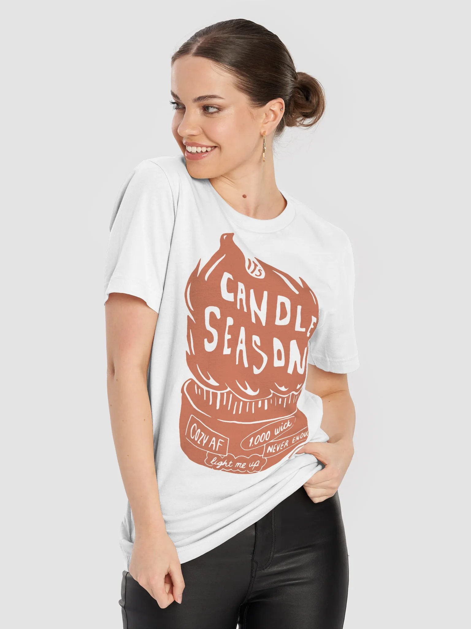 Candle Season Tee - Orange product image (15)