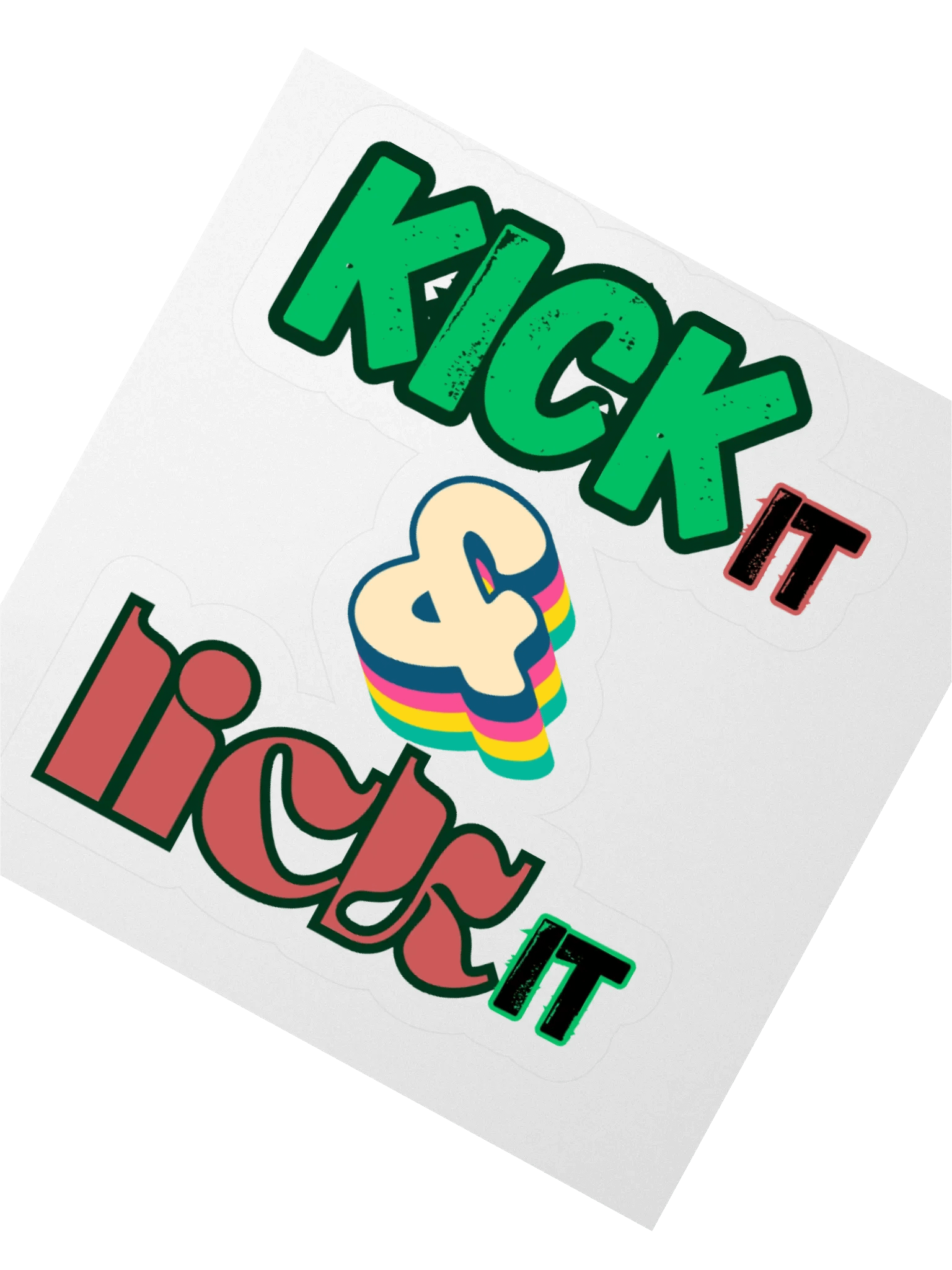 SeaDame - Kick It & Lick It Sticker product image (3)