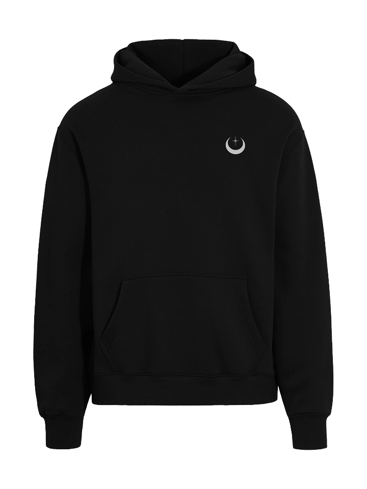 Gothic Bat and Skull Oversized Hoodie product image (2)