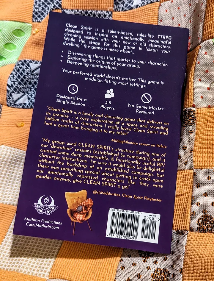 Clean Spirit: A cooperative tabletop RPG for 3-5 people product image (2)