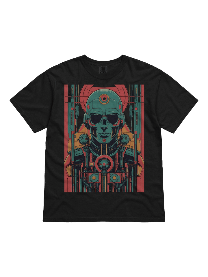 Retro Cyborg Prophet Heavyweight T-Shirt product image (1)
