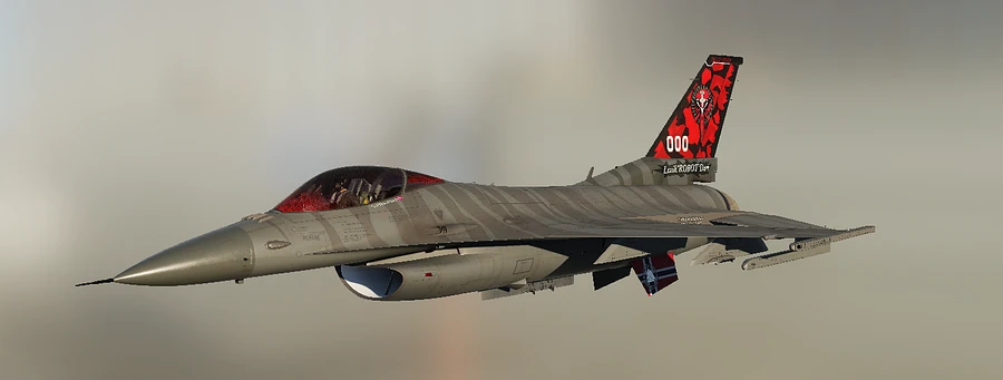 My Personal F-16CM Aesir_Tiger Livery product image (2)