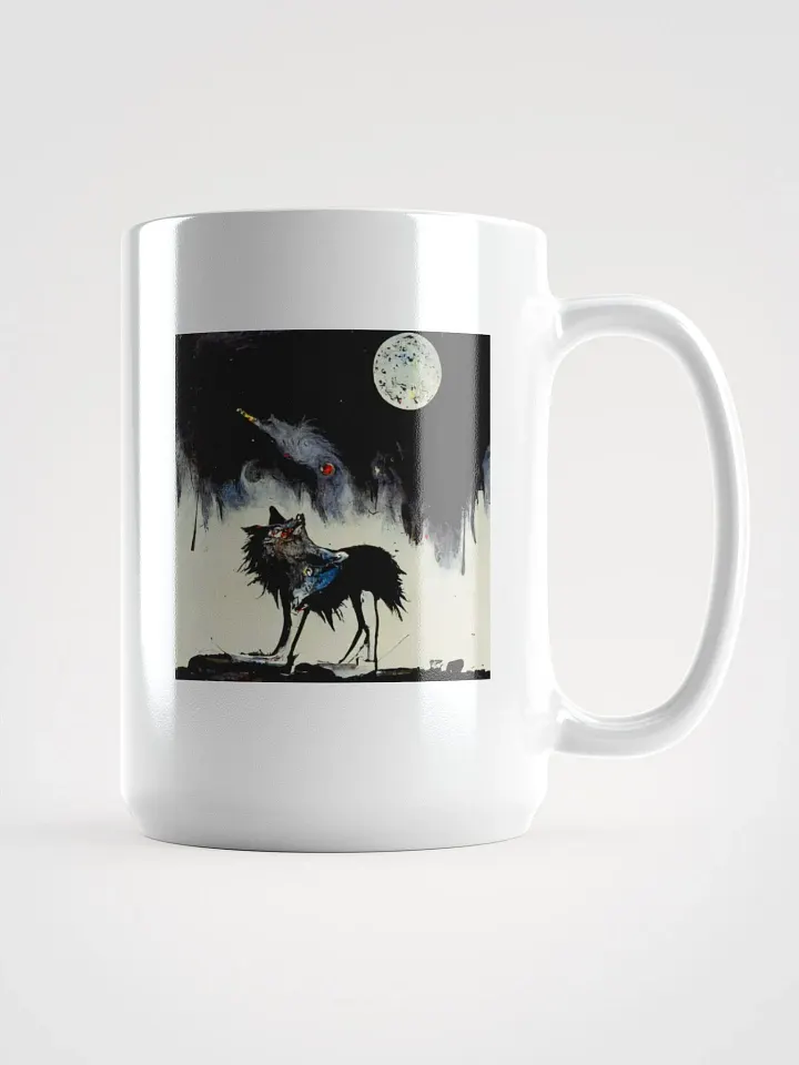 Howling Wolf Moon Mug product image (1)