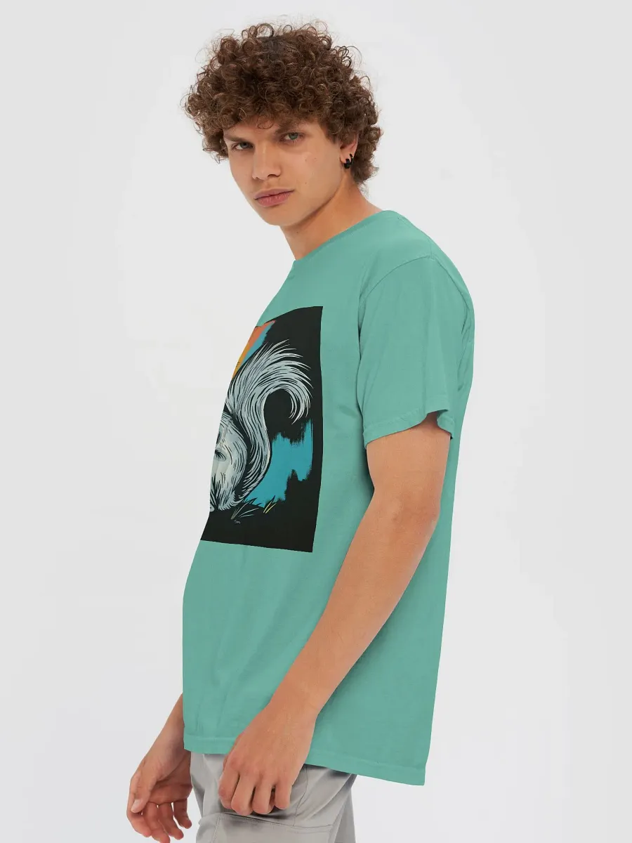 Vintage Comfort: Garment-Dyed Cotton T-Shirt product image (6)