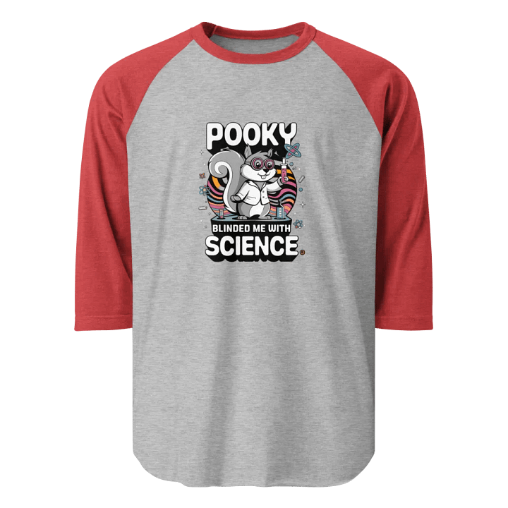 Pooky's Science Squirrel Raglan Tee product image (1)