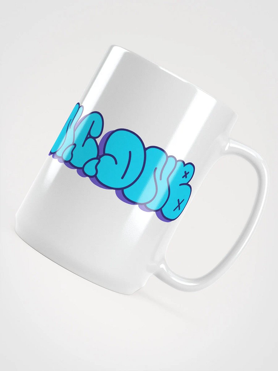 Bubble Graffiti White Glossy Mug product image (4)