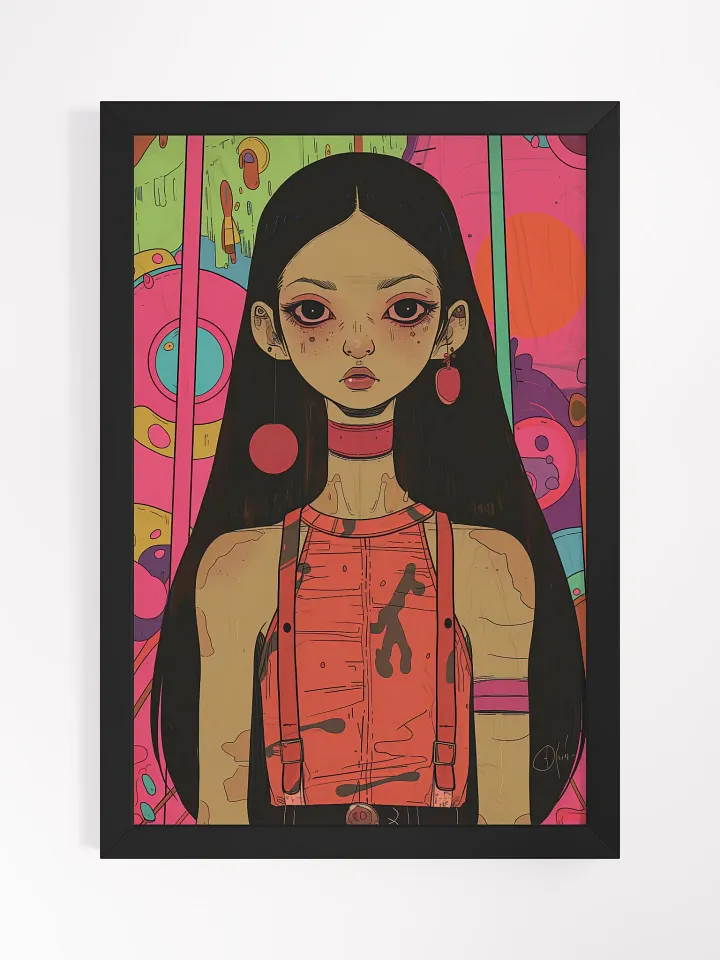 Bold Expressions: Pop Art Teen Poster Framed product image (2)
