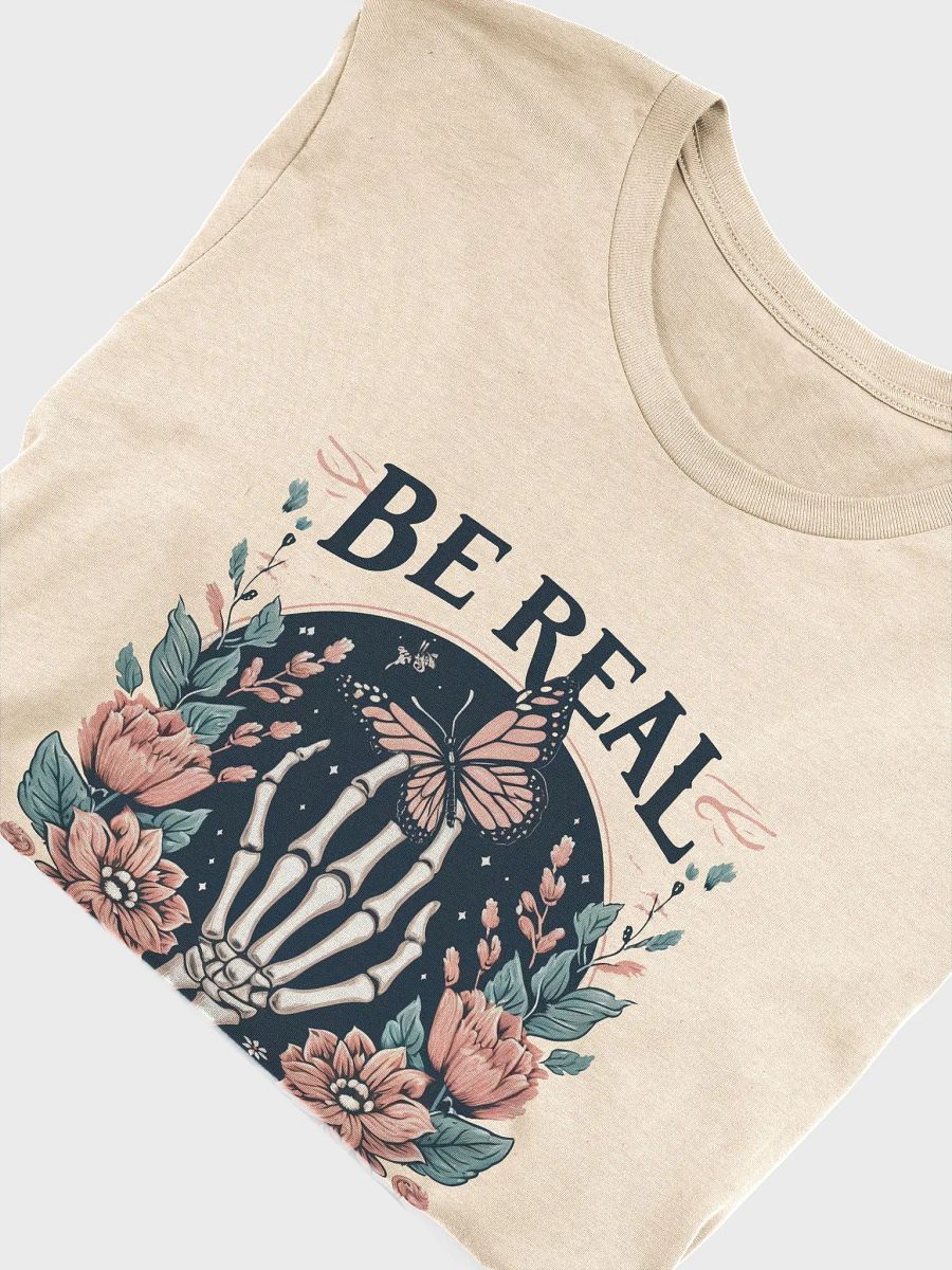 Be Real, Not Perfect Skeleton Hand T-Shirt product image (5)
