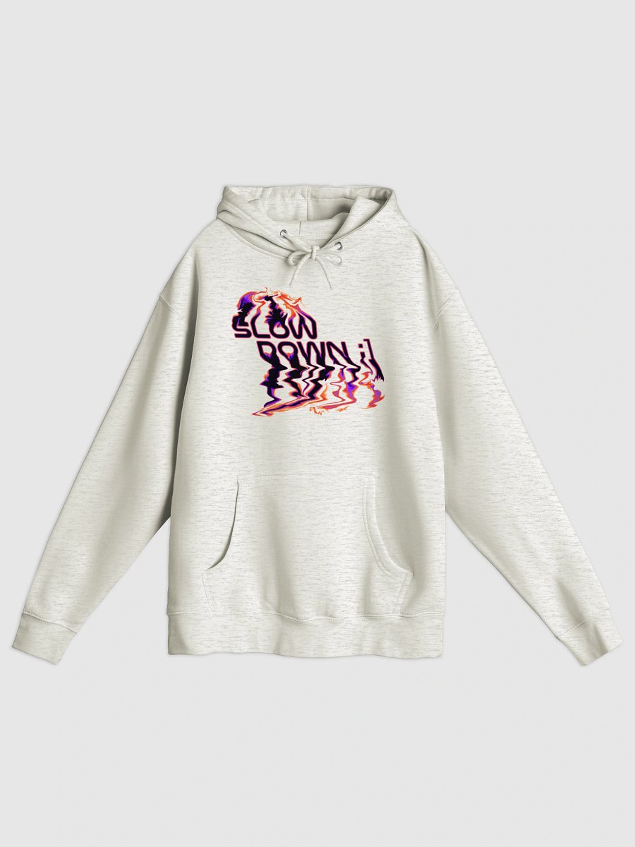 'Slow Down' Distorted Pullover Hoodie product image (3)