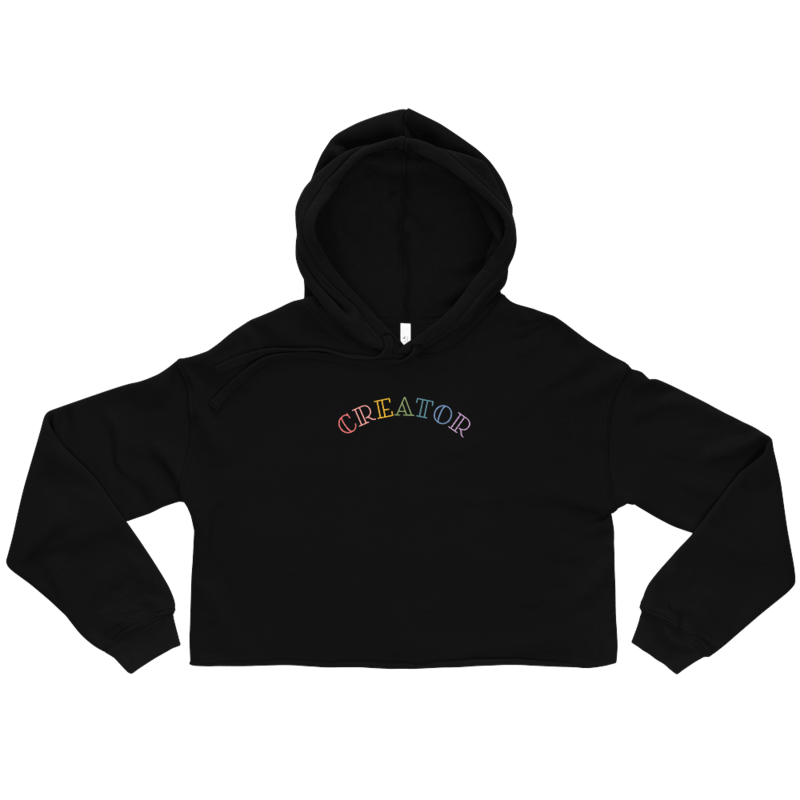 The Creator Crop Hoodie product image (1)