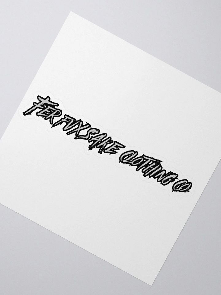 FFS - Kiss Cut Sticker product image (2)