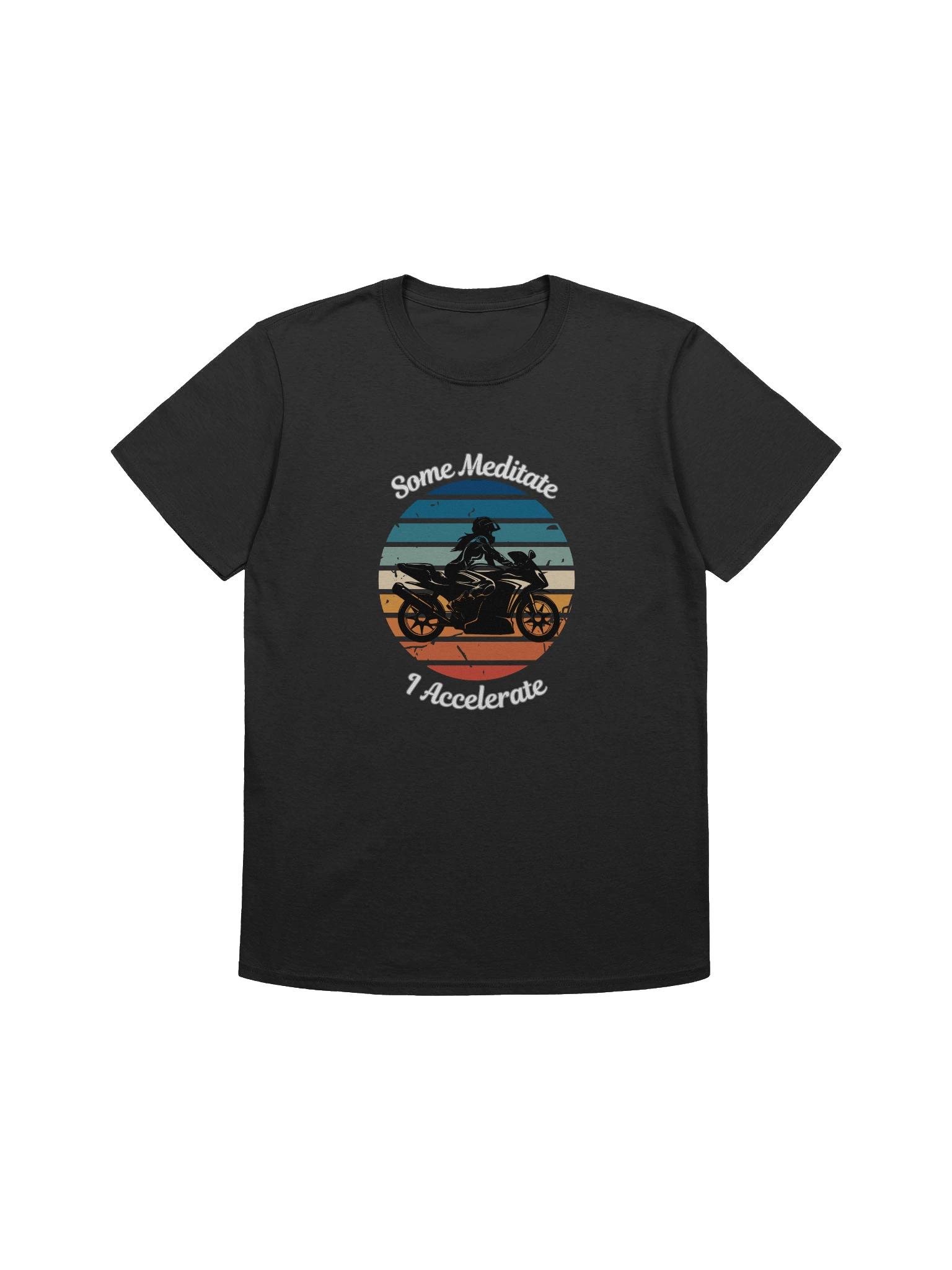 Some Meditate, I Accelerate Female T-Shirt product image (1)