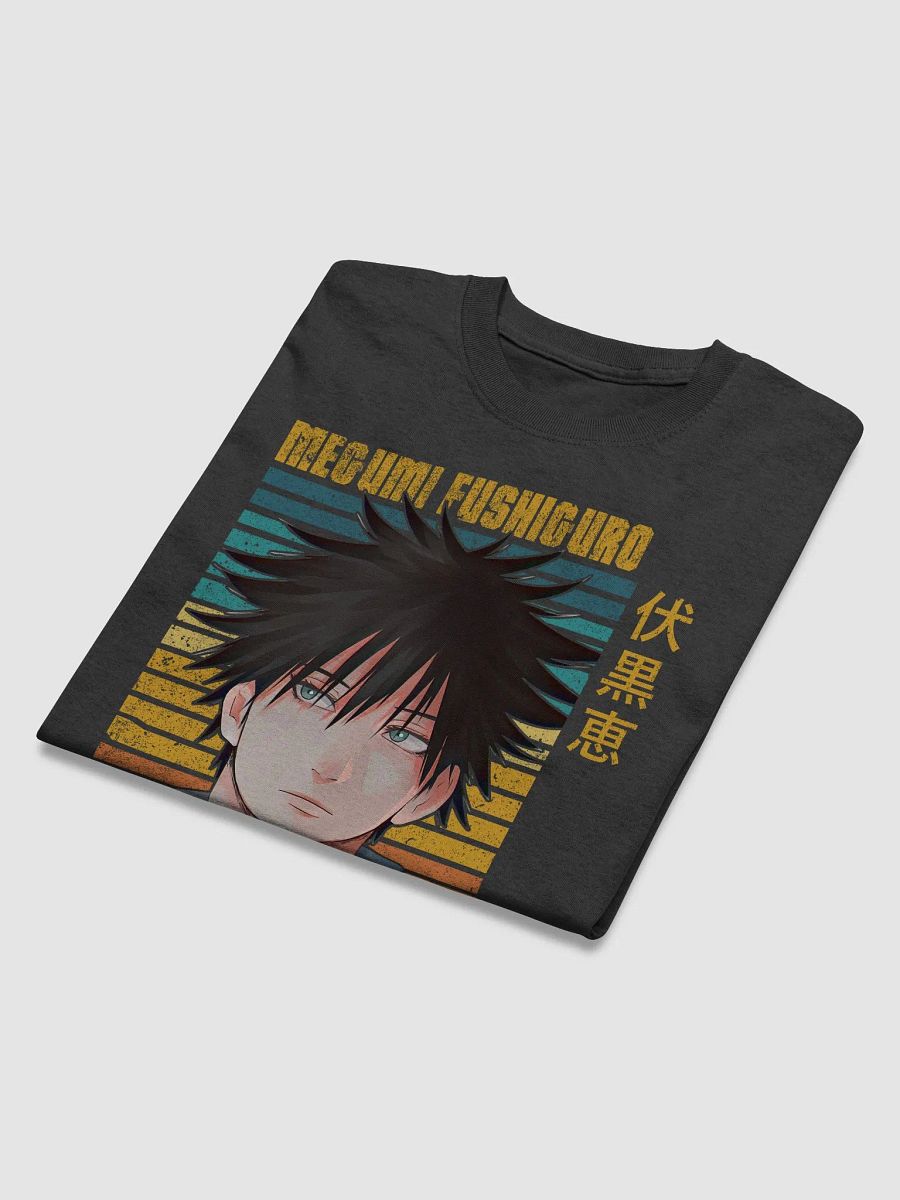 Jujutsu Kaisen Megumi Fushiguro Intense Stare T-Shirt – Gildan Heavyweight product image (4)
