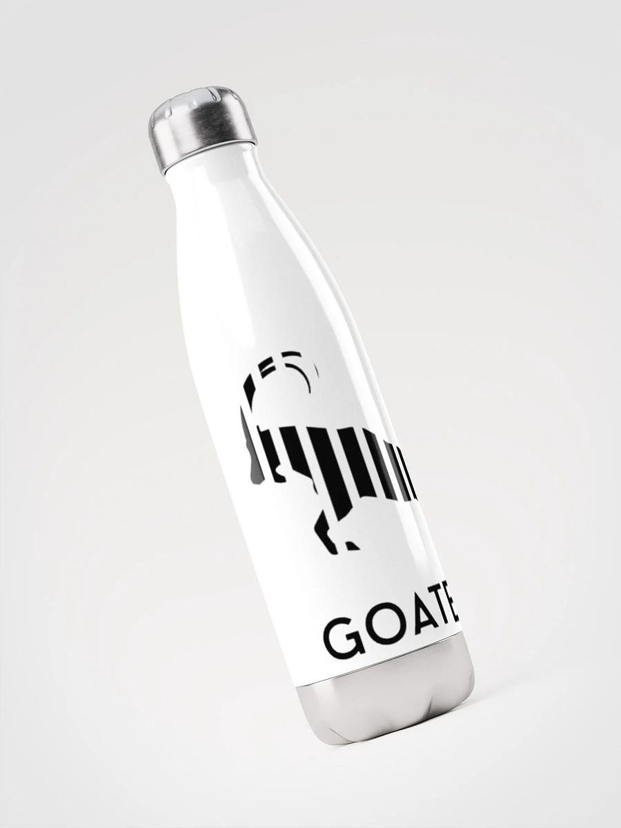 GOATED® | STAINLESS STEEL WATER BOTTLE - WHITE product image (3)
