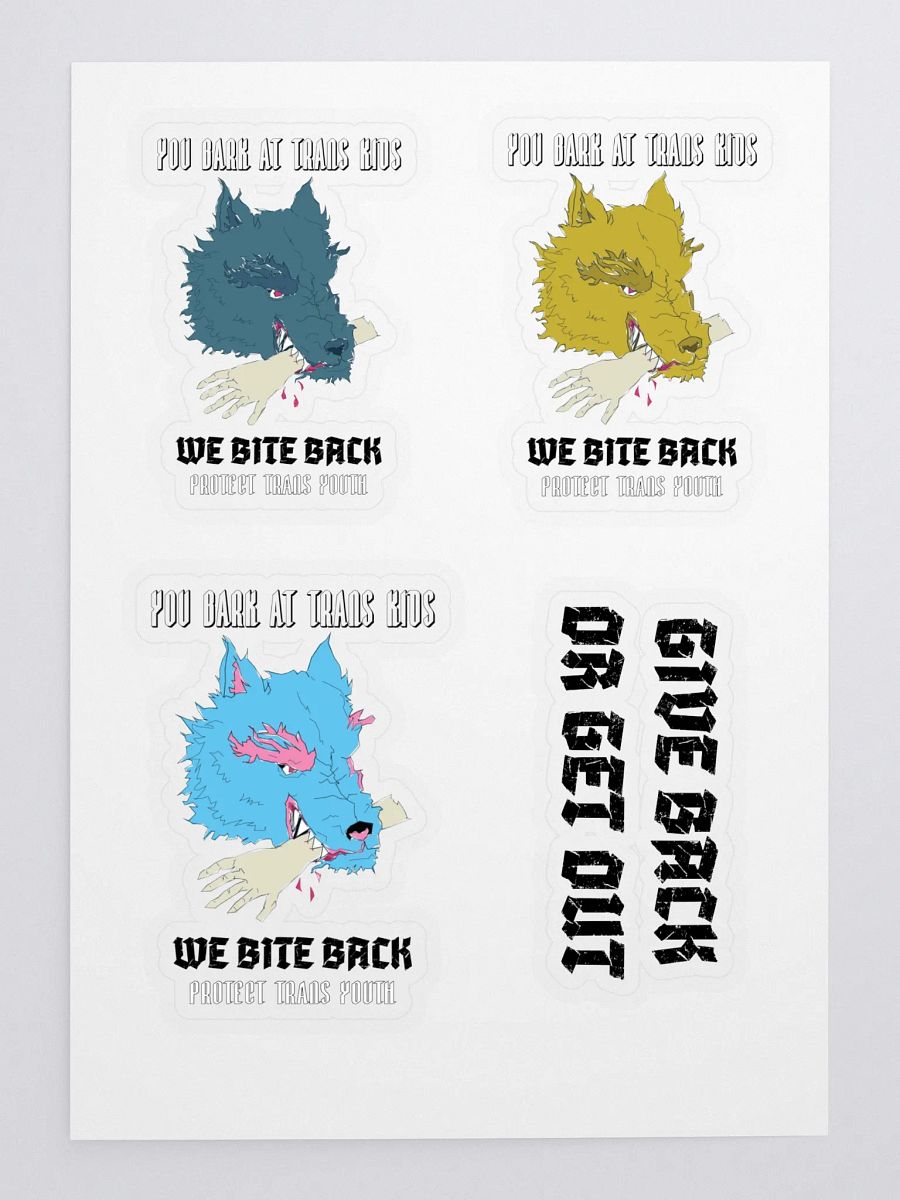 Bite Back sticker sheet 2 product image (3)