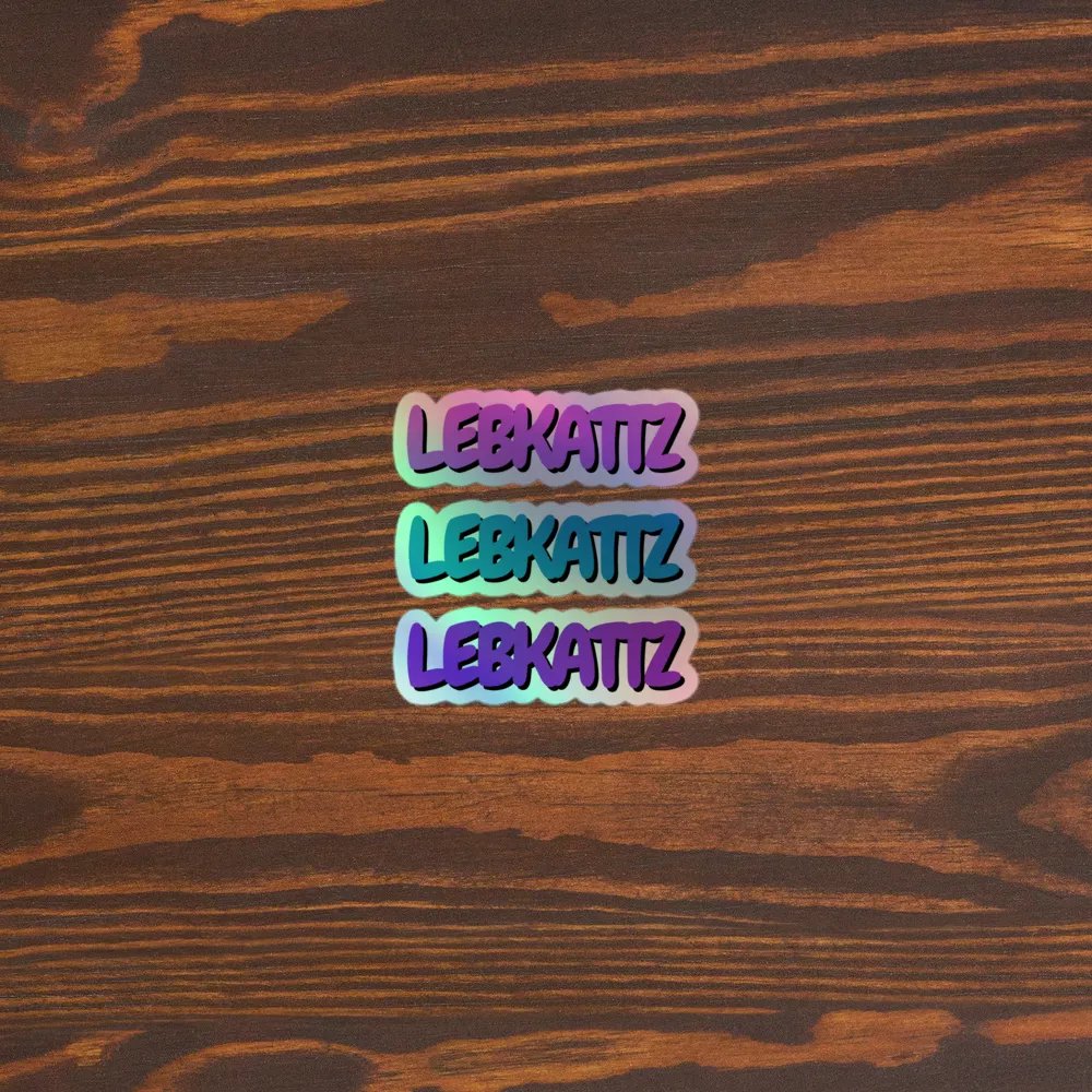 LebKattz Holographic Stickers product image (5)