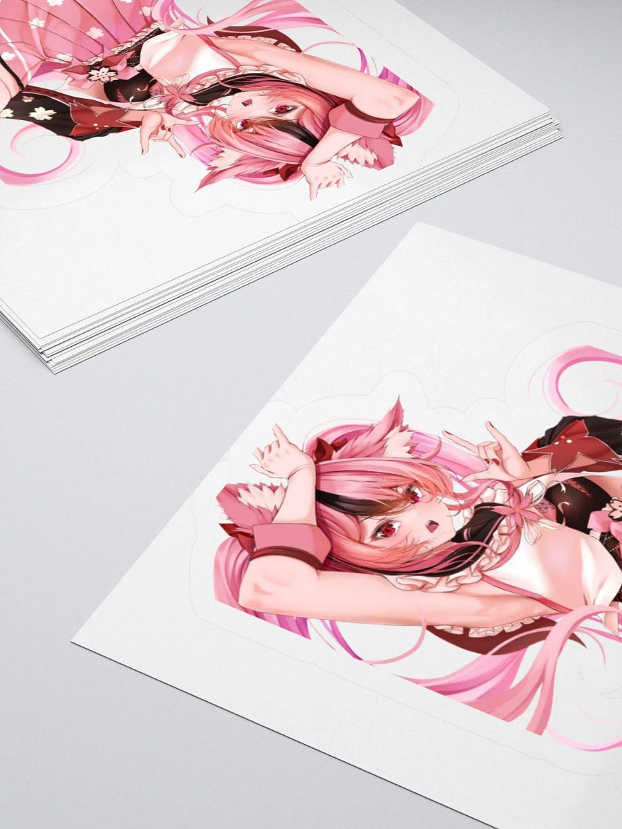 Foxy Floral Kiss Cut Stickers product image (4)