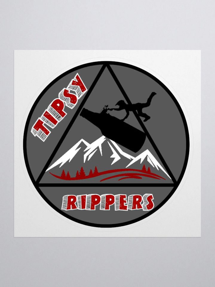 Tipsy Ripper Sticker product image (1)
