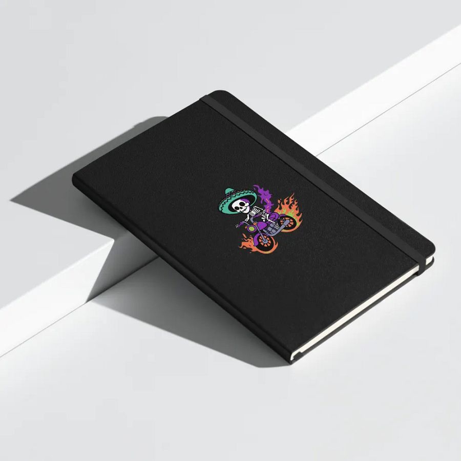 Bone to be Wild Colorful Hardcover Bound Lined Notebook product image (7)