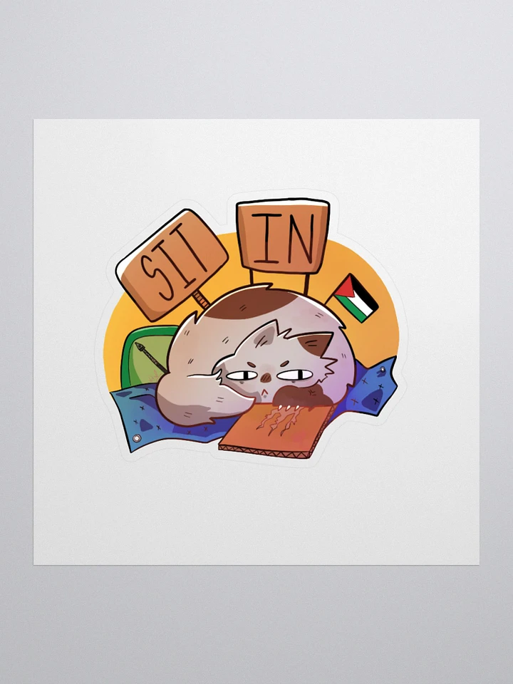 Sit-In Sticker product image (1)