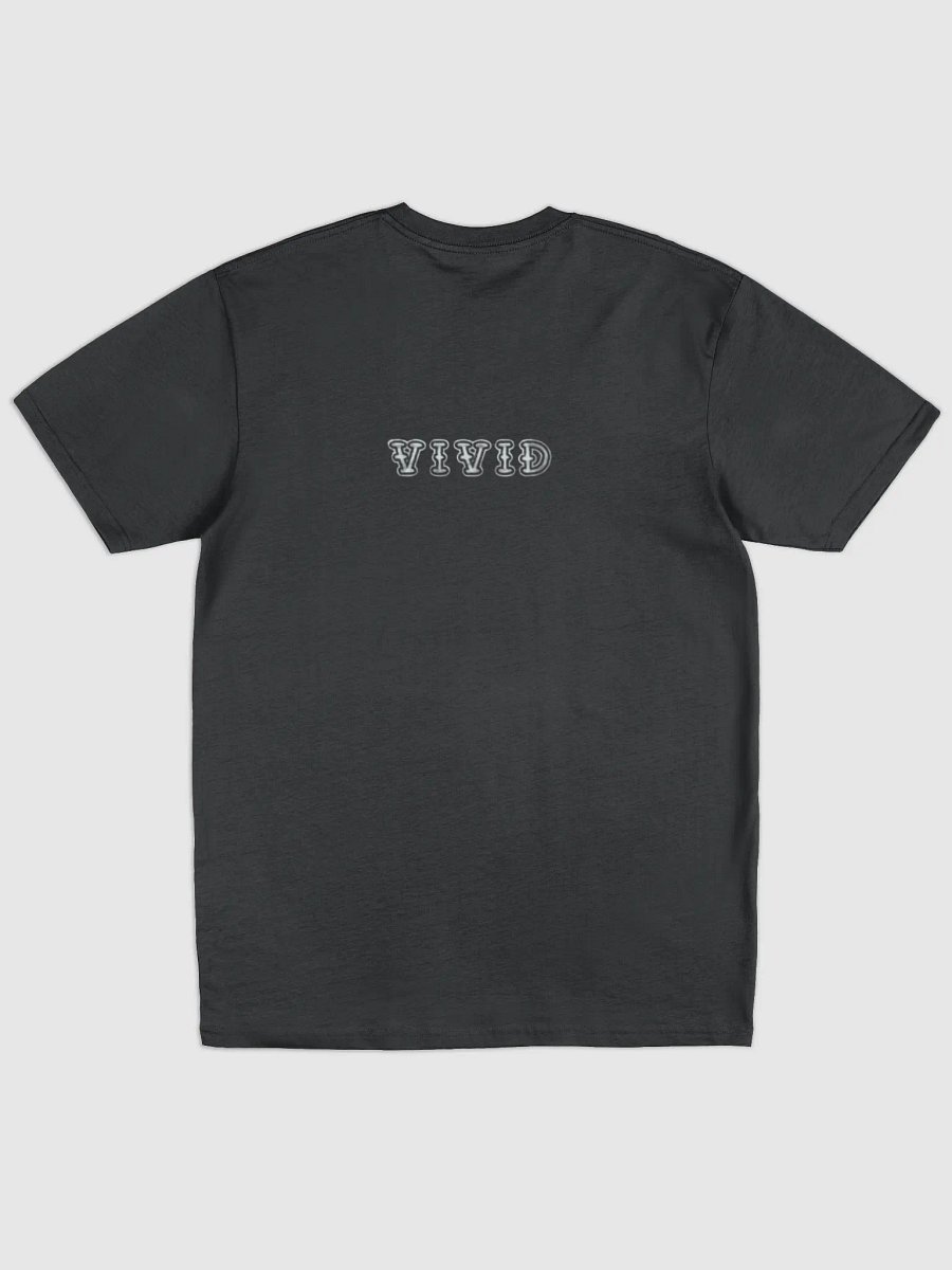 vivid black unisex t-shirt product image (2)