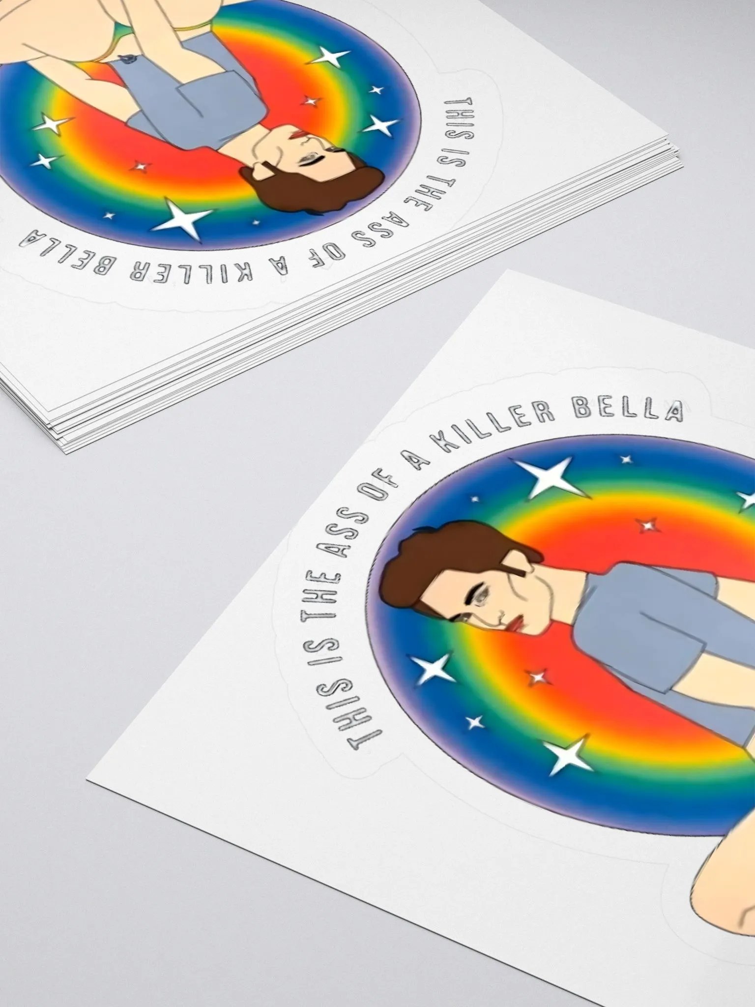 This Is The Ass Of A Killer Bella Sticker product image (4)
