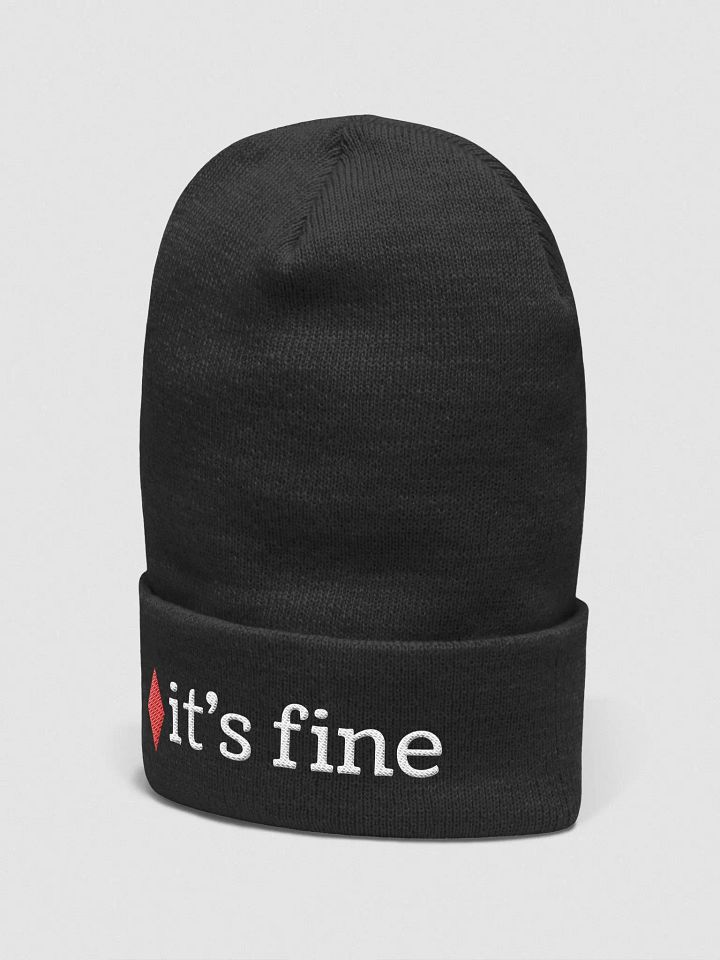 It's Fine Red Plumbob Beanie product image (2)