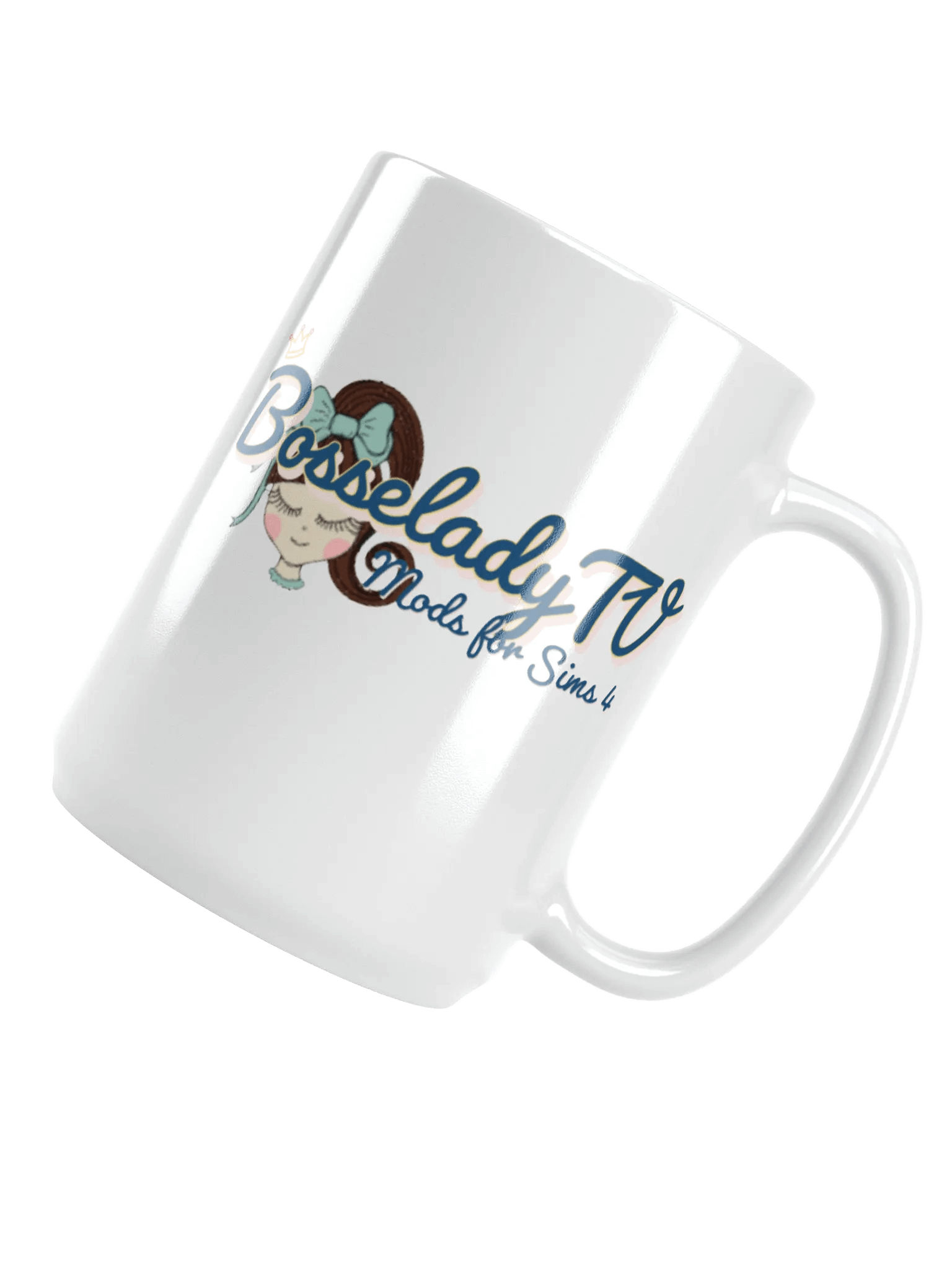 BosseladyTV Logo 15 oz Mug product image (2)